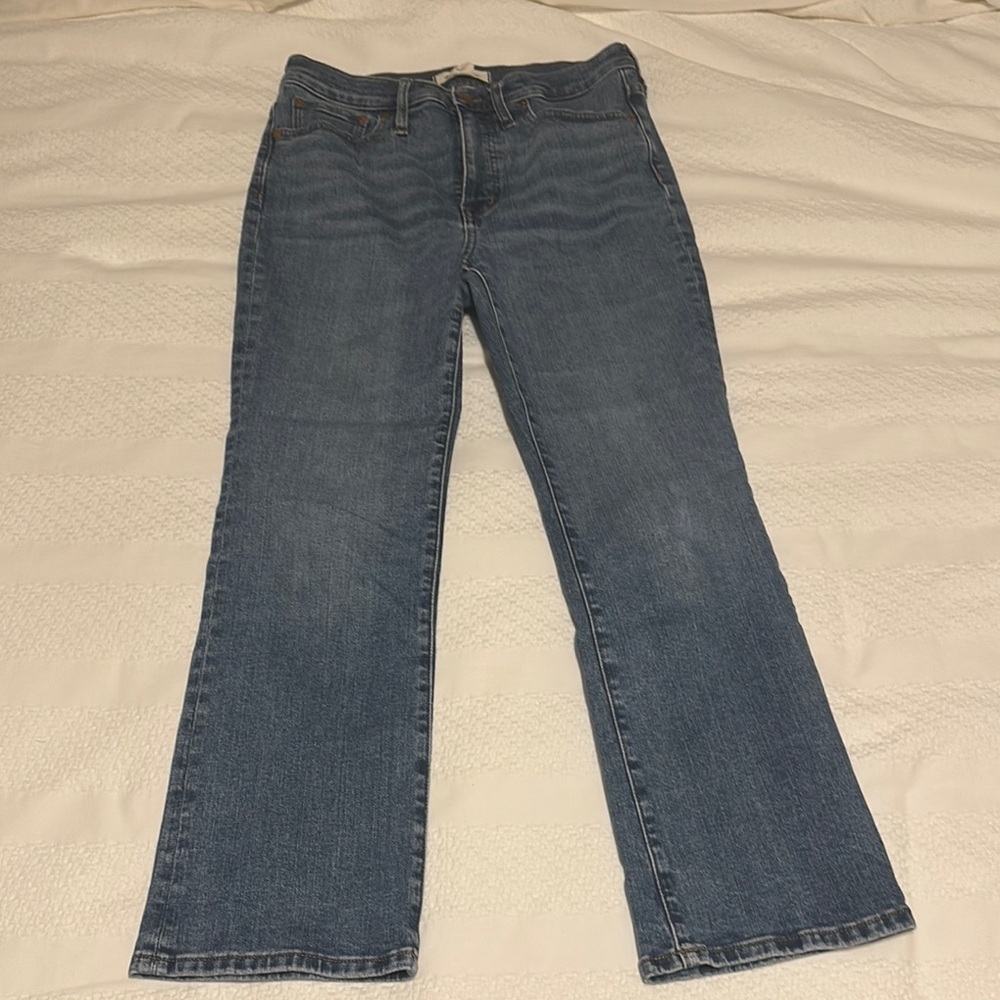 Madewell Cali Denim boot jeans size 28
